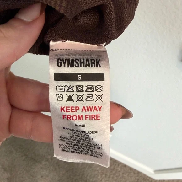 GymShark Brown Camo Leggings - Picture 4 of 4